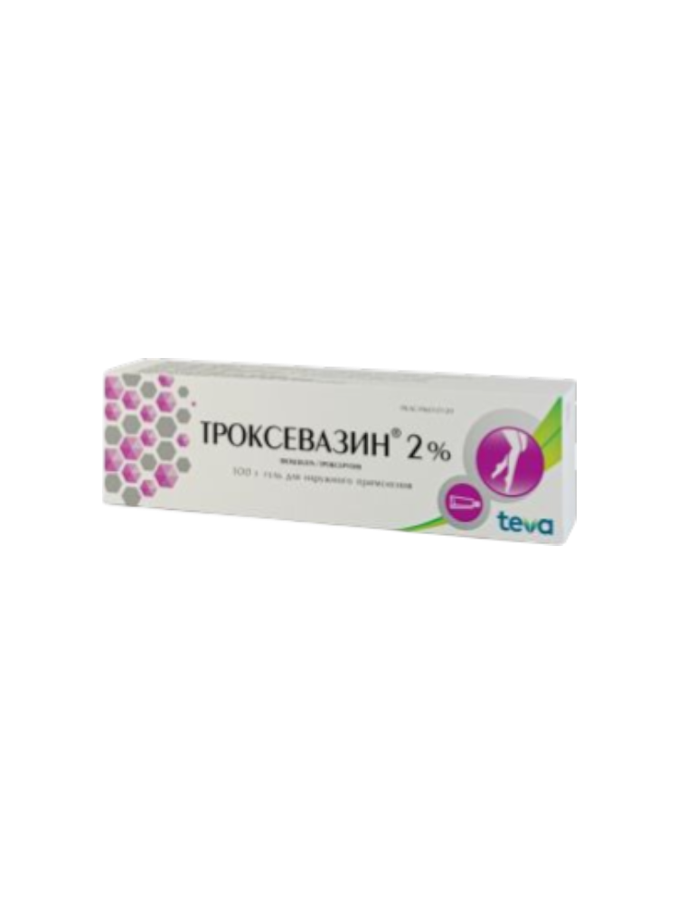 Троксевазин гель 2% 100 г