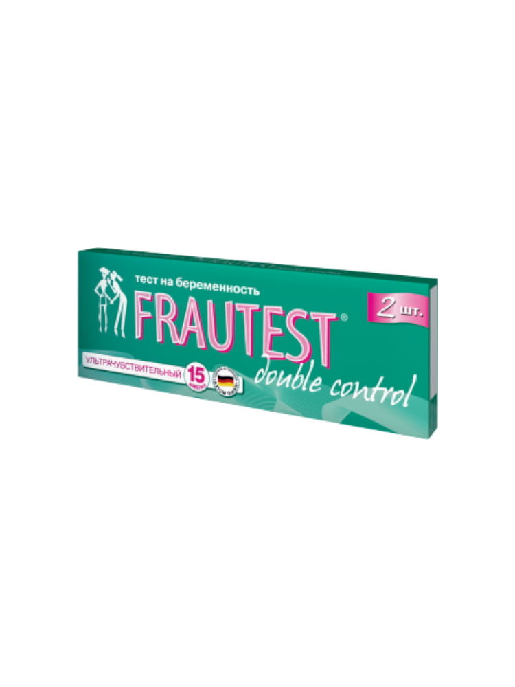 Тест для определения беременности Frautest Double Control №2