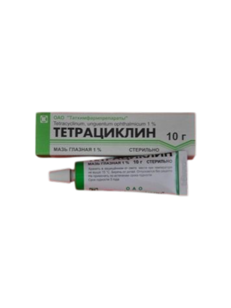 Тетрациклиновая мазь глазн. 1% 10,0