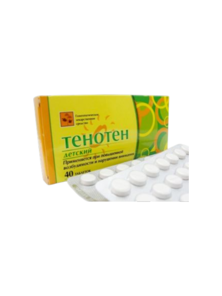 Тенотен детский гомепатич. таб. №40