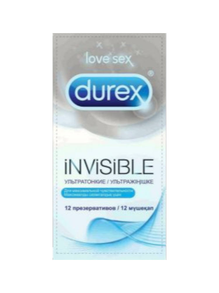 Презервативы Durex Invisible №12 - фото 1