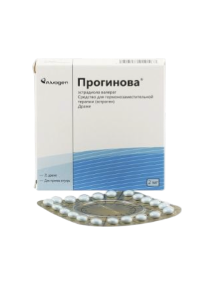 Прогинова драже 2мг №21