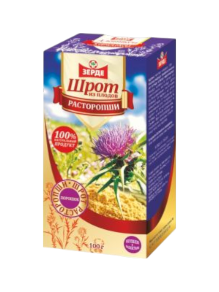 Шрот из плодов расторопши 100,0