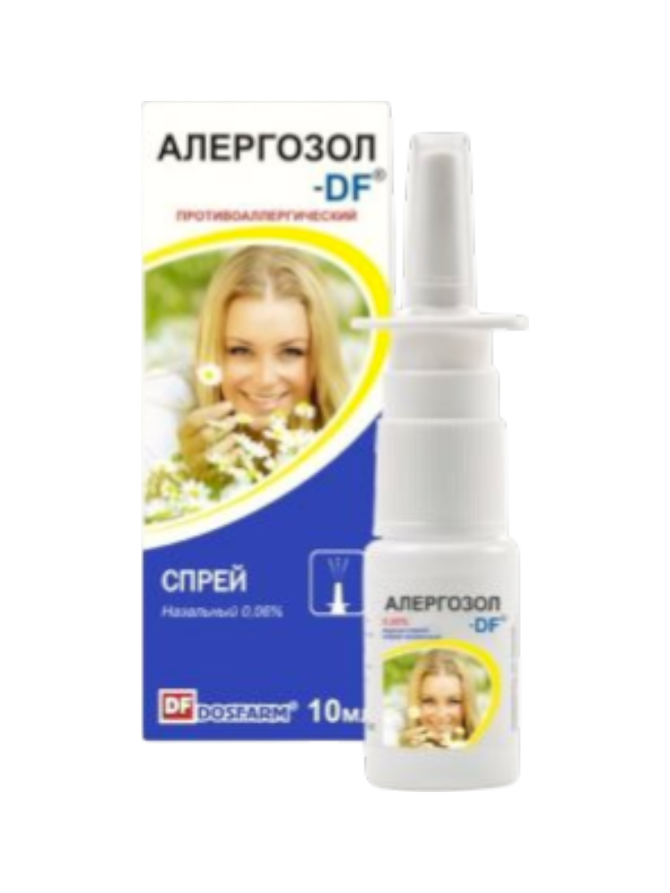 Алергозол-DF спрей 0,06% 10,0