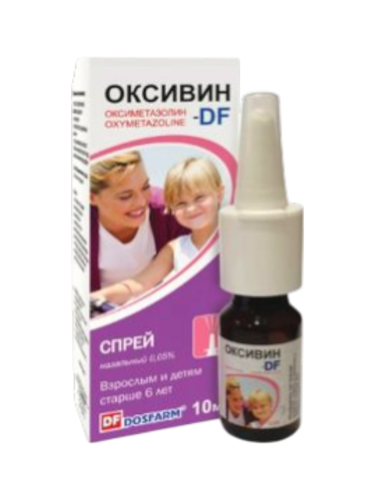 Оксивин-DF спрей назальный 0,05% 10мл