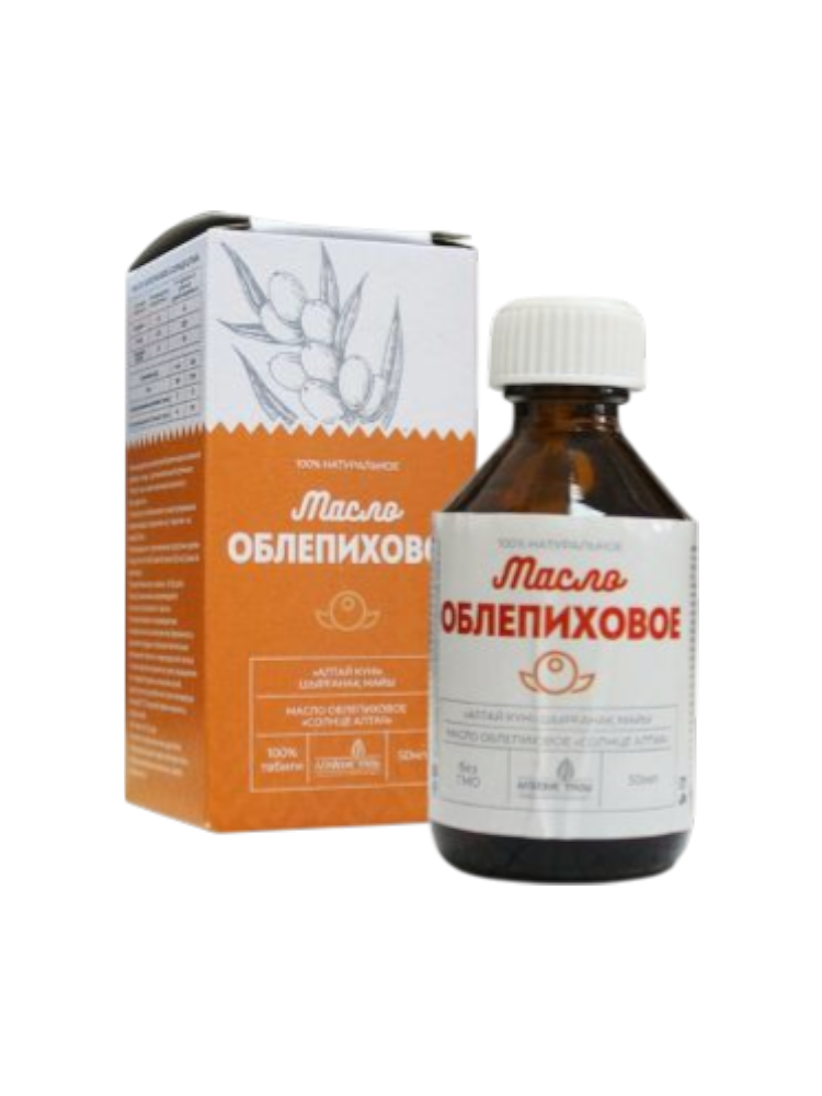 Облепиховое масло 50  мл "Алтайские  травы"
