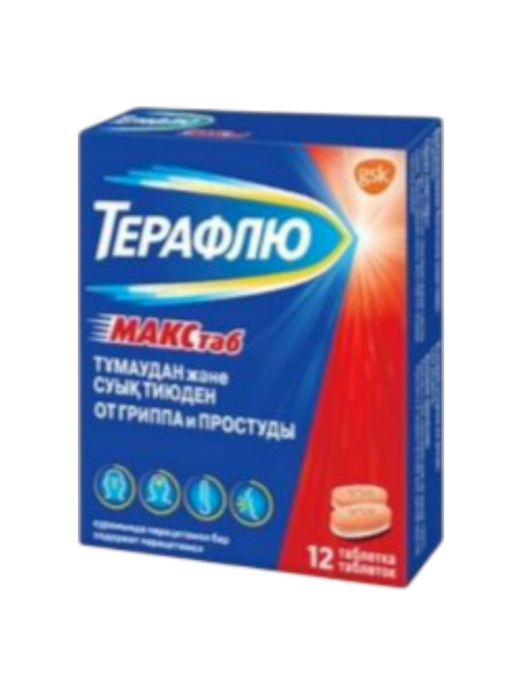 Терафлю Макс № 12 таб.