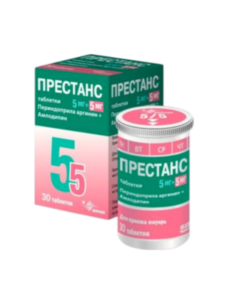 Престанс таб.5мг/5мг №30