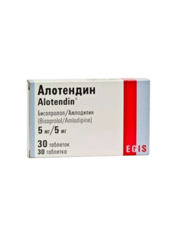 Алотендин таб.5/5мг №30