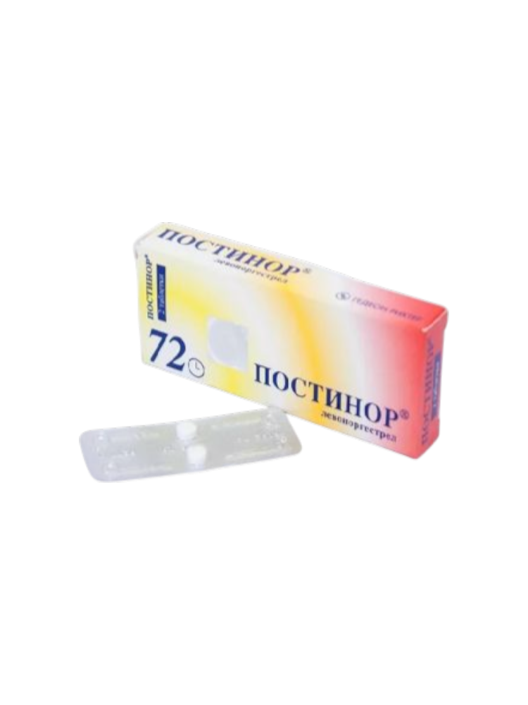 Постинор таб. 0,75 №2