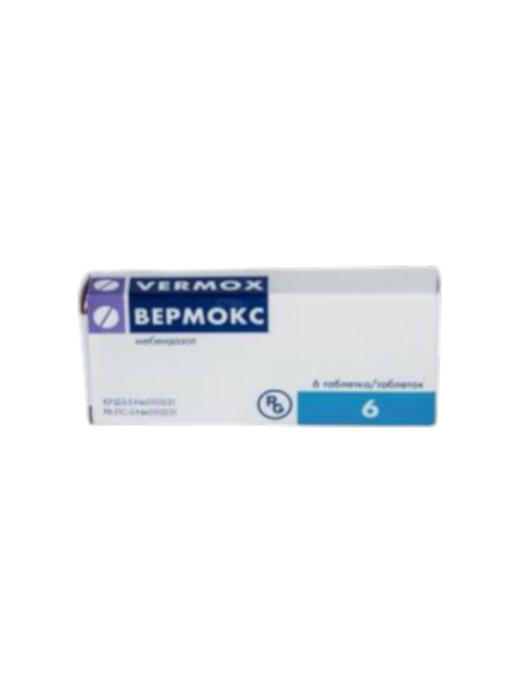 Вермокс таб. 100мг №6