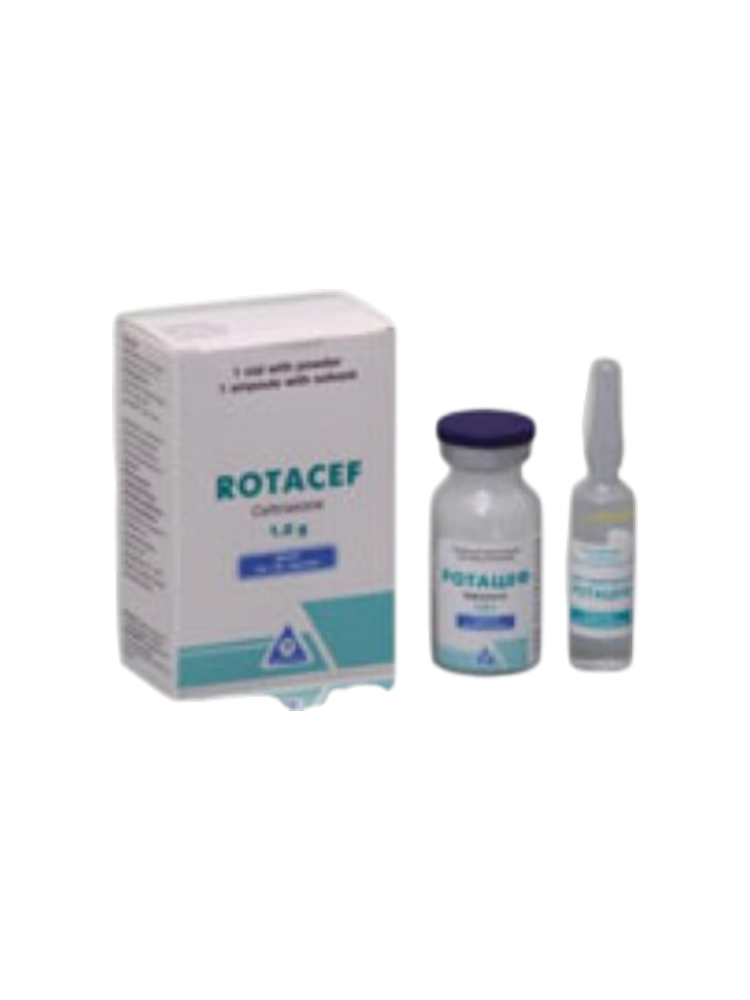 Ротацеф пор. 1г №1+раст.лидокаин