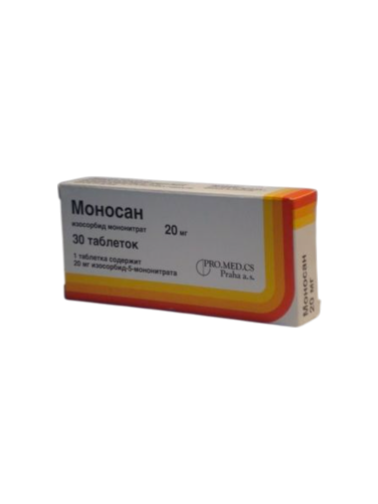 Моносан 20 мг  № 30  таб.