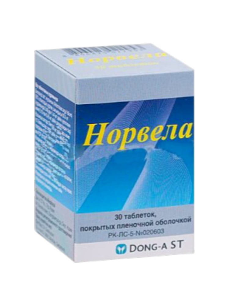 Норвела таб п/о №30 - фото 1