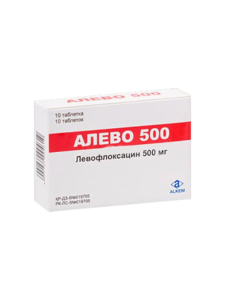 Алево таб.500мг №10 - фото 1
