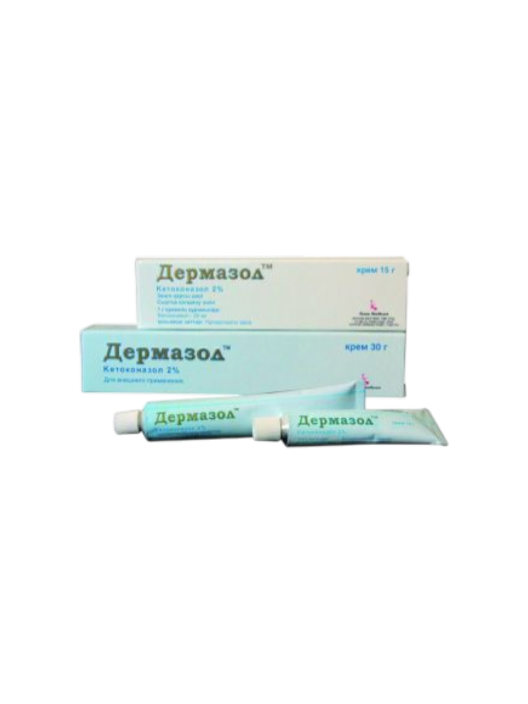 Дермазол крем 2% 15,0 - фото 1