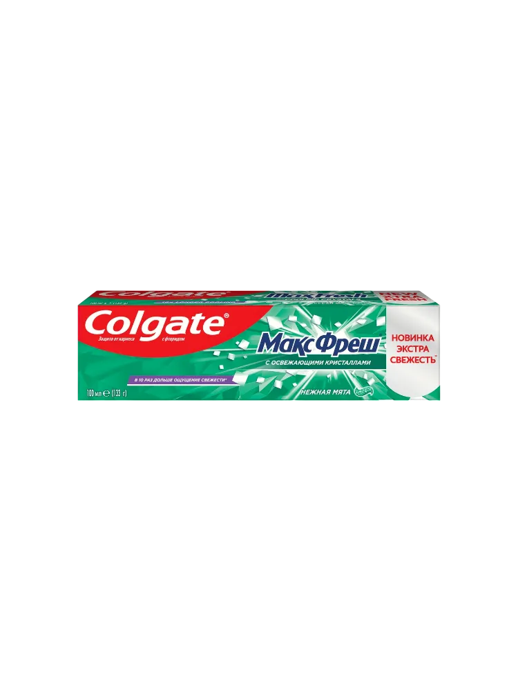 ЗУБ ПАСТА COLGATE МАКС ФРЕШ НЕЖНАЯ МЯТА 100МЛ