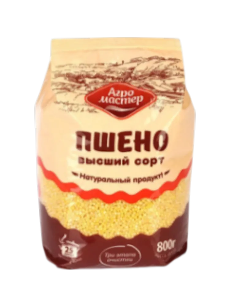 КРУПА АГРОМАСТЕР 800Г ПШЕНО