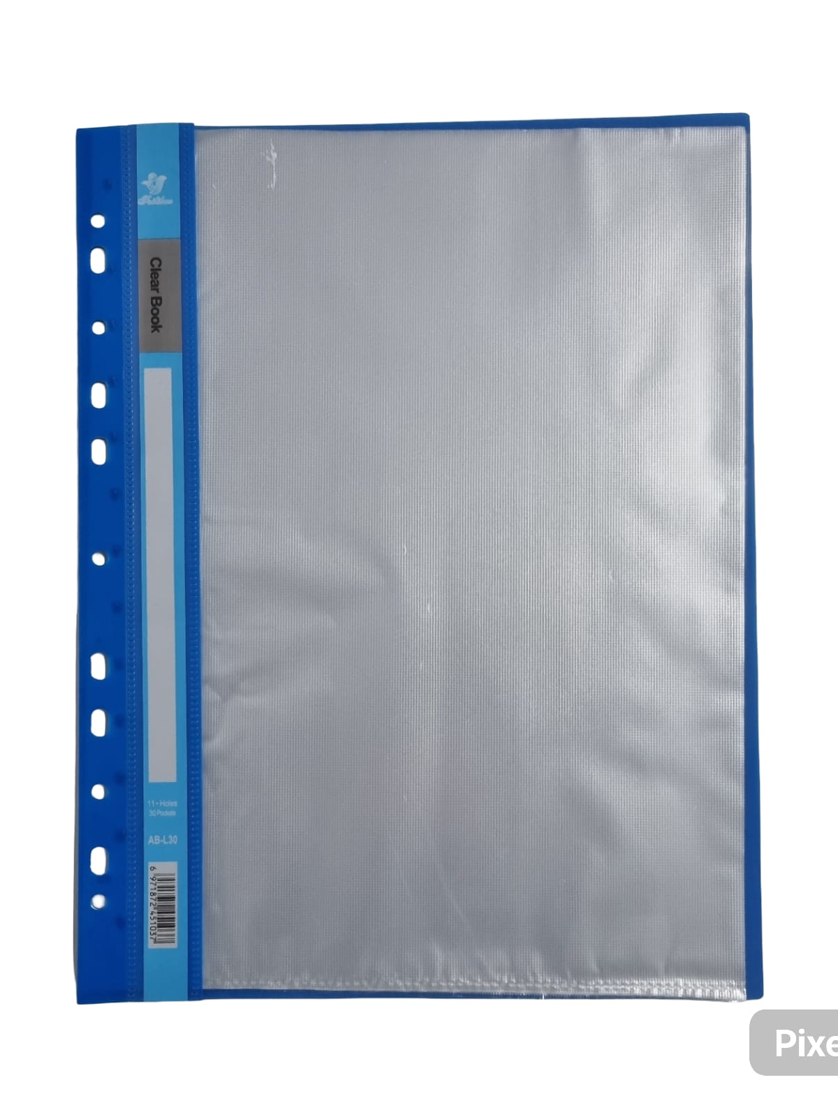 Папка Feilibao Clear Book, А4, синий 40л