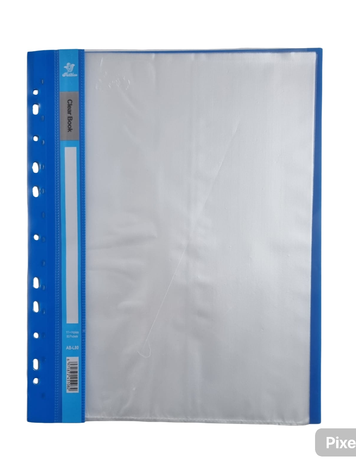 Папка Feilibao Clear Book, А4,синий 80л