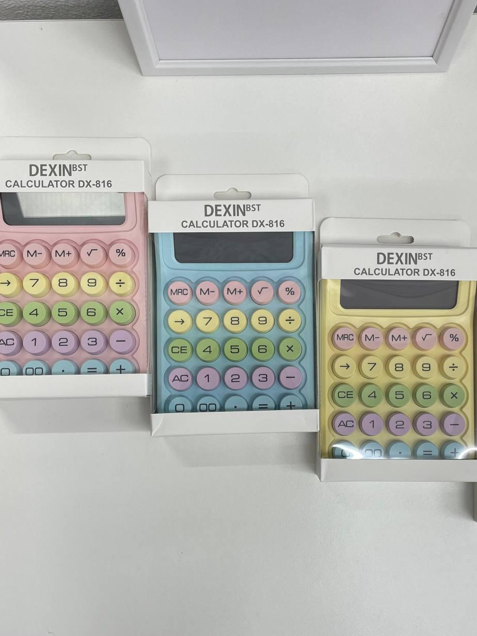 Настольные калькуляторы DEXINBST DX-816