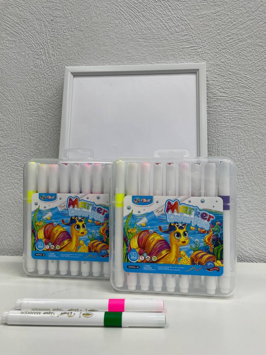 Маркер Tongdi Color Pen 9925-18цв 