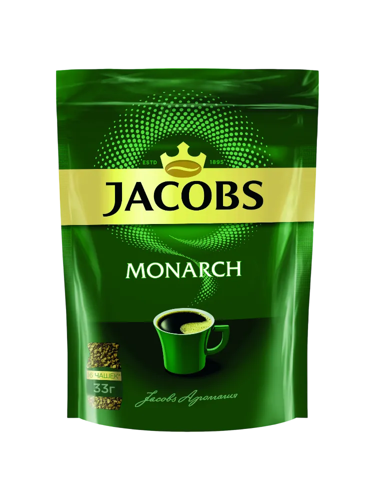 КОФЕ JACOBS MONARCH 33Г М/У