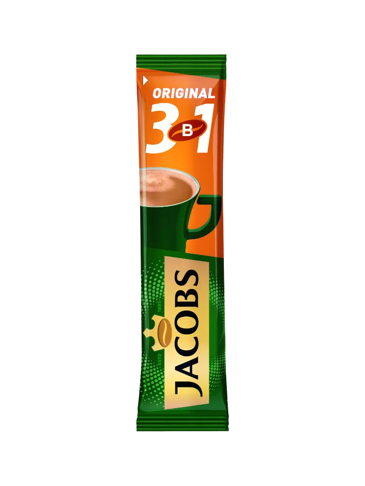 КОФЕ JACOBS ORIGINAL 12Г 3В1 