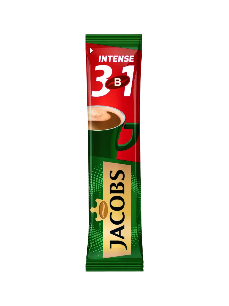 КОФЕ JACOBS INTENSE 13.5Г 3В1 