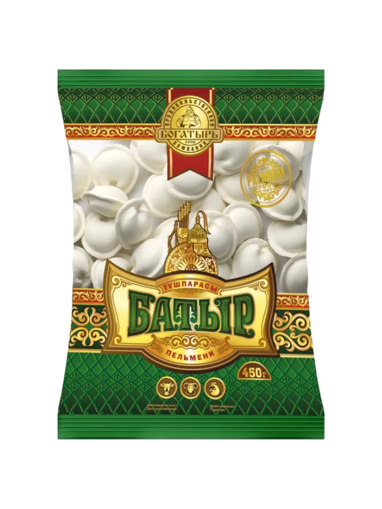 ПЕЛЬМЕНИ БАТЫР 450Г ГОВ/БАР/КУР