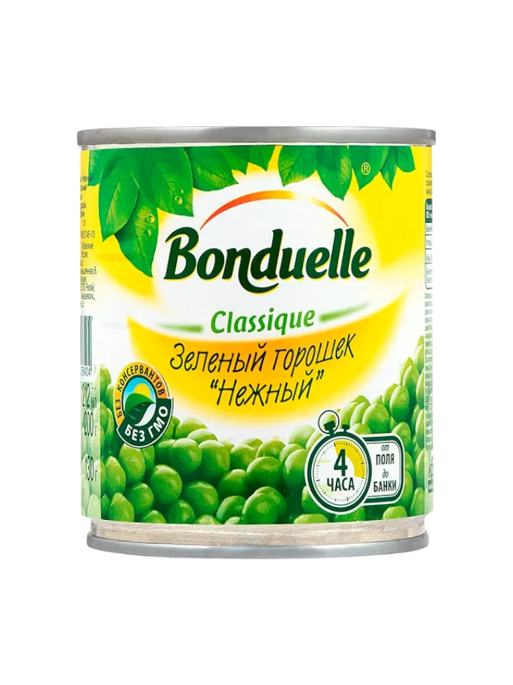 ГОРОШЕК ЗЕЛ BONDUELLE 200Г