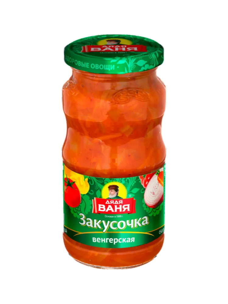 ЗАКУСОЧКА ДЯДЯ ВАНЯ 460Г ВЕНГЕРСКАЯ 