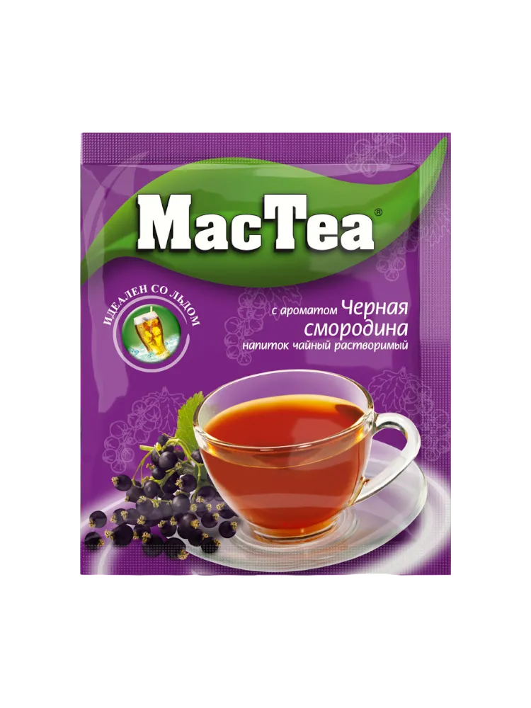 ЧАЙ MAC TEA 18Г ЧЕРНАЯ СМОРОДИНА