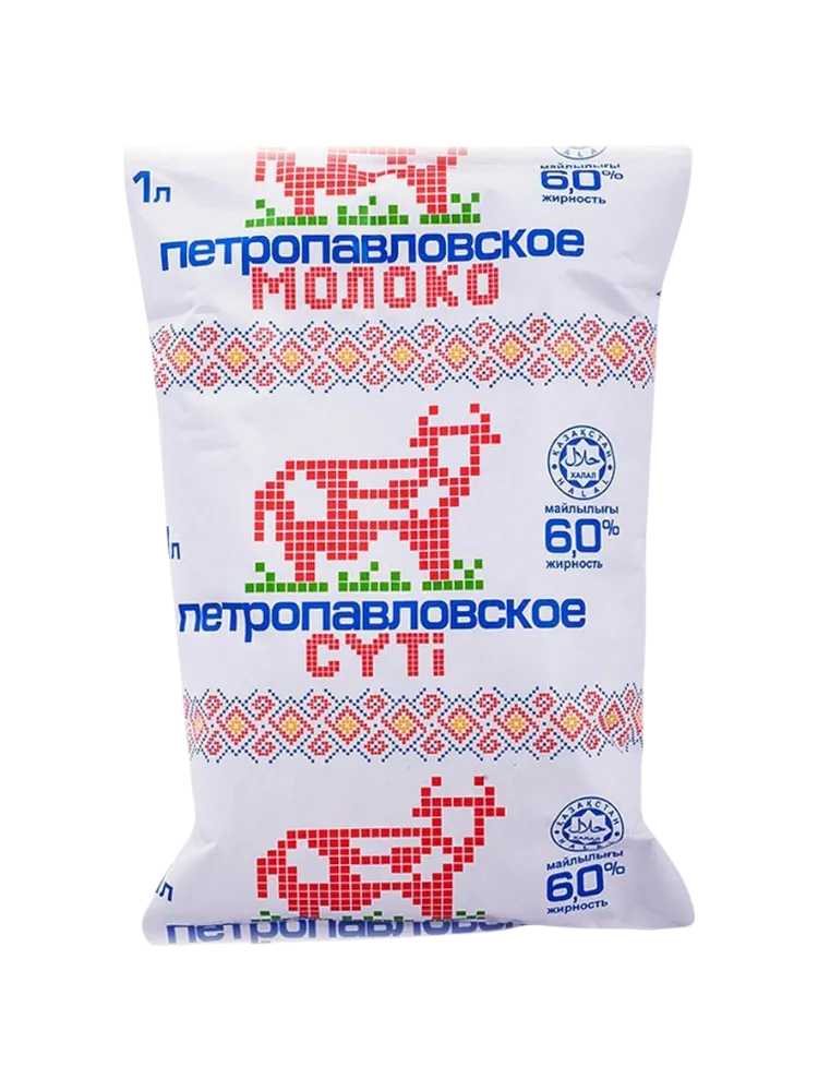 МОЛОКО ПЕТРОПАВЛОВСКОЕ 0.9Л 6% ТФА