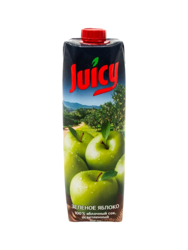 СОК JUICY 0.95Л ЯБЛОКО ЗЕЛЕНОЕ