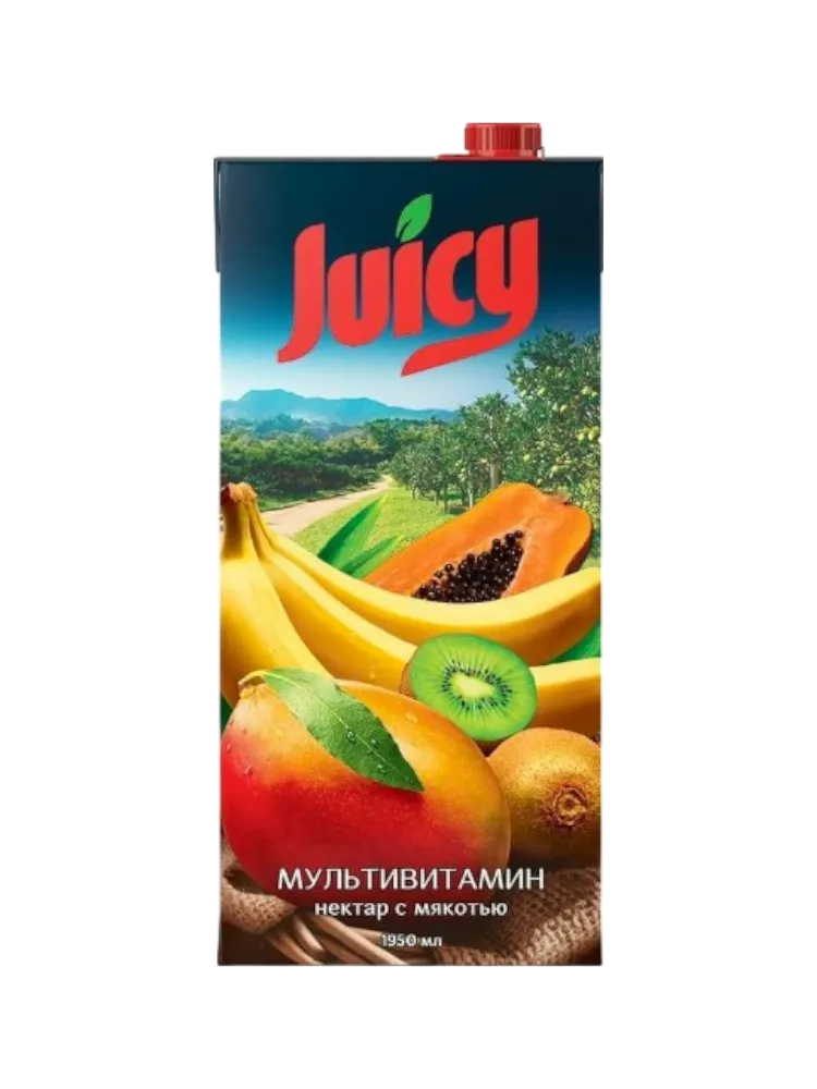 СОК JUICY 1.95Л МУЛЬТИВИТАМИН