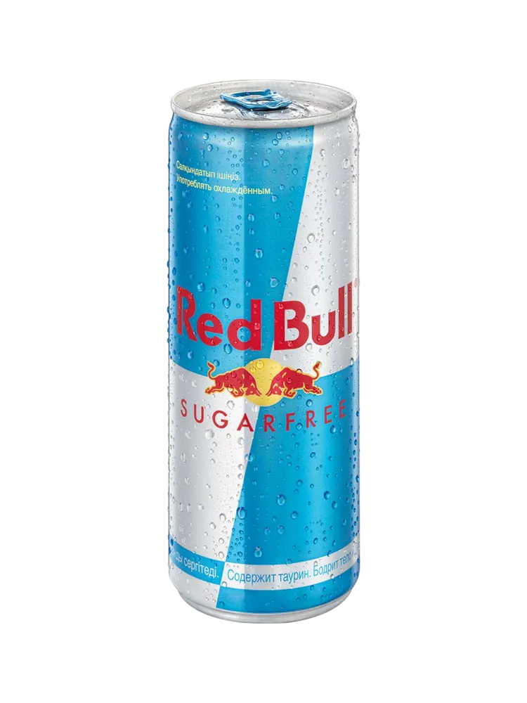 НАПИТОК ЭНЕРГЕТ RED BULL SUGAR FREE 250МЛ Ж/Б