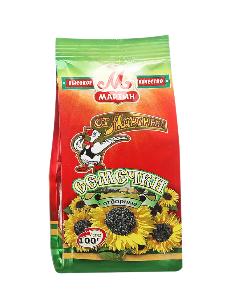 СЕМЕЧКИ МАРТИН 100Г ОТБОРНЫЕ 
