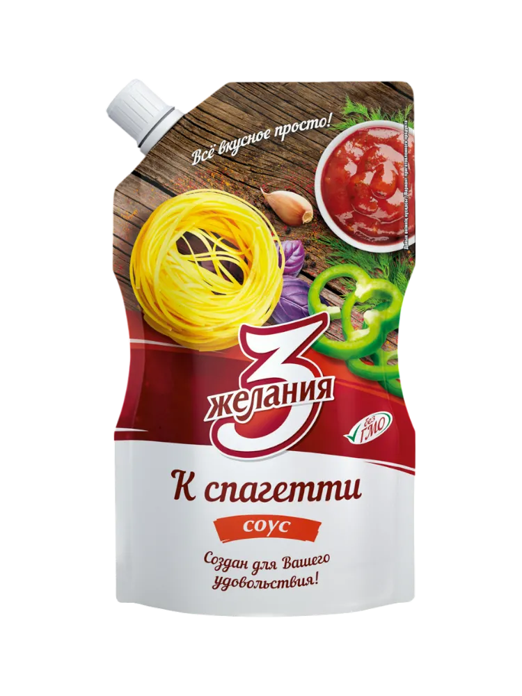 СОУС 3 ЖЕЛАНИЯ 250Г К СПАГЕТТИ