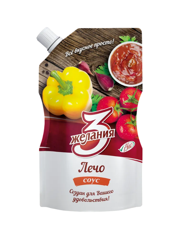 СОУС 3 ЖЕЛАНИЯ 250Г ЛЕЧО Д/П 