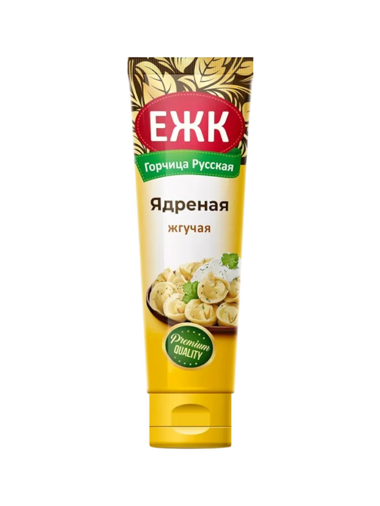 ГОРЧИЦА ЕЖК 130Г ЯДРЕНАЯ ЖГУЧАЯ ТУБА