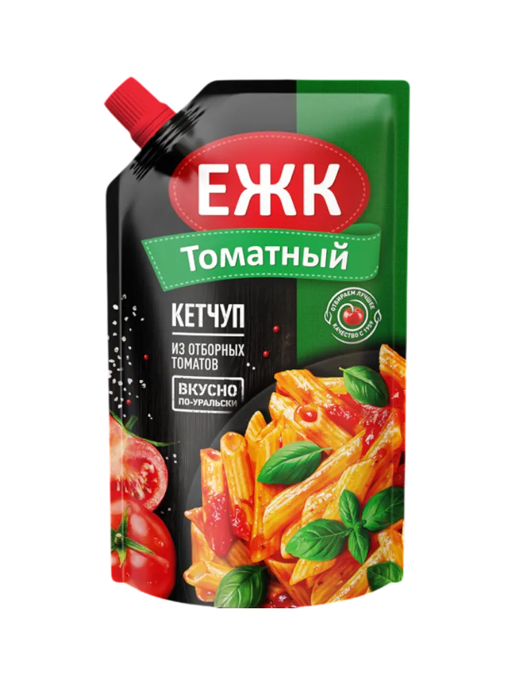 КЕТЧУП ЕЖК 350Г ТОМАТНЫЙ Д/П С ДОЗ