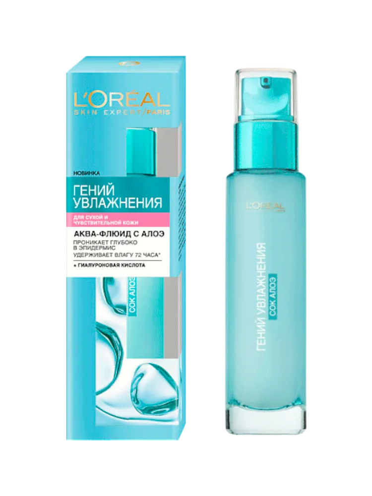 КРЕМ LOREAL 70МЛ ГЕНИЙ УВЛАЖНЕНИЯ Д/СУХ И ЧУВСТВ