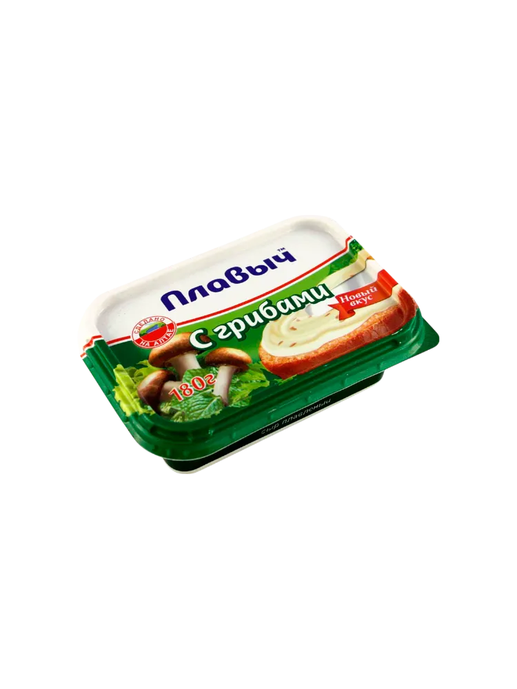 СЫР ПЛАВ ПЛАВЫЧ 180Г С ГРИБАМИ В ВАН