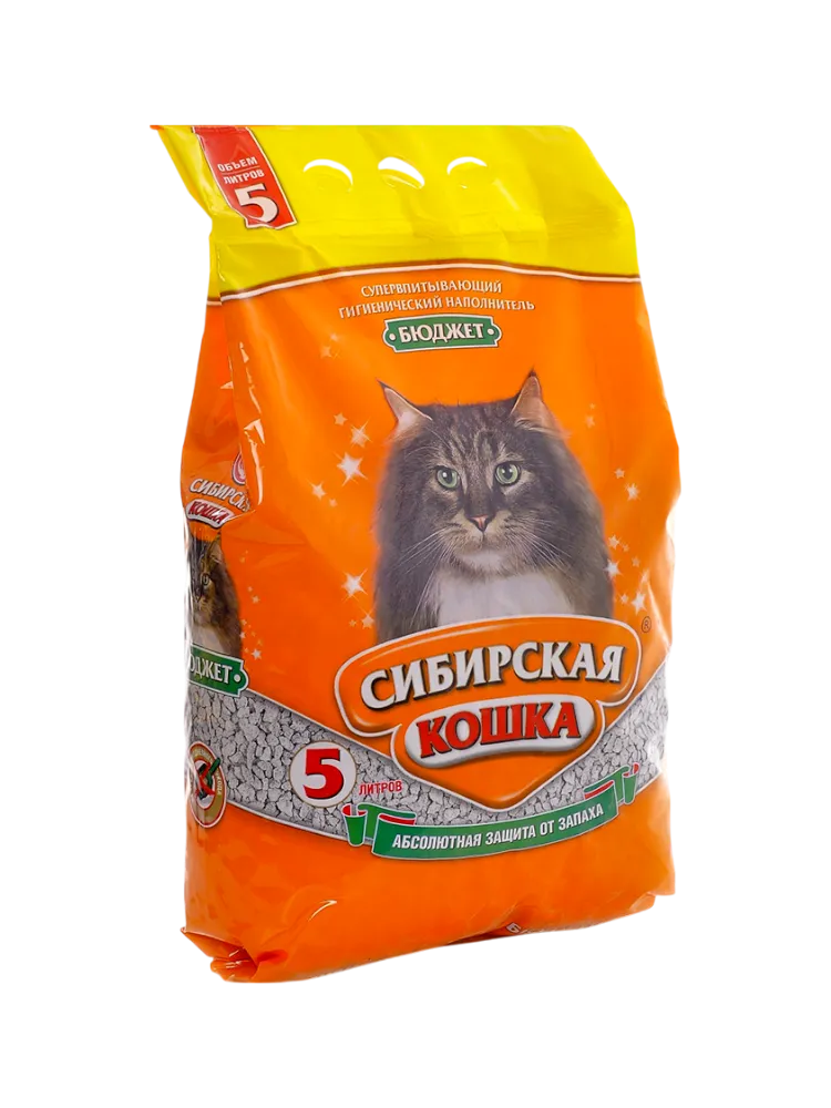 НАПОЛНИТЕЛЬ СИБИРСКАЯ КОШКА 5Л БЮДЖЕТ