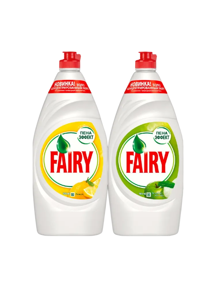МОЮЩЕЕ СР-ВО FAIRY 2*900МЛ ЛИМОН+ЯБЛОКО ПРОМО