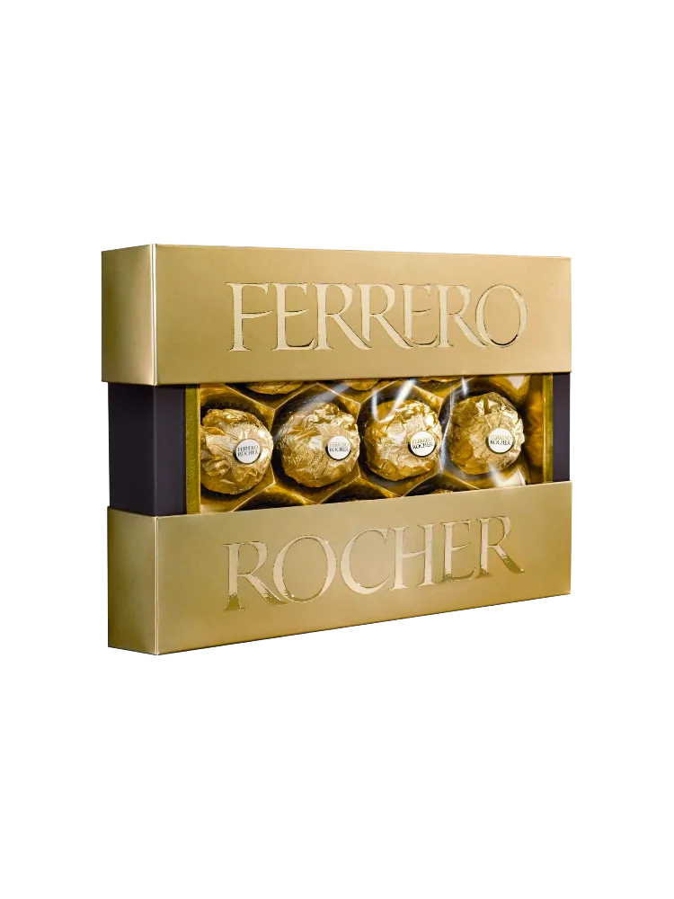 КОНФЕТЫ FERRERO ROCHER 125Г Т 10 