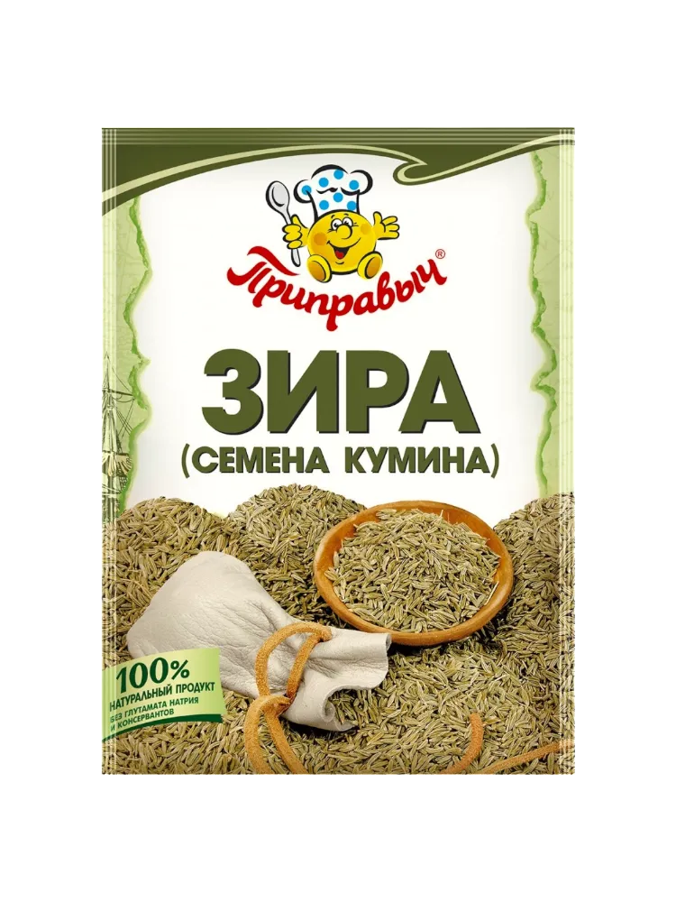 ПРИПРАВА ПРИПРАВЫЧ 10Г ЗИРА СЕМЕНА КУМИНА