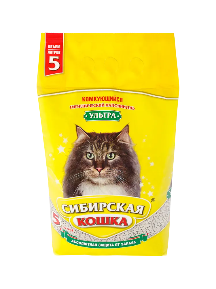 НАПОЛНИТЕЛЬ СИБИРСКАЯ КОШКА 5Л УЛЬТРА - фото 1