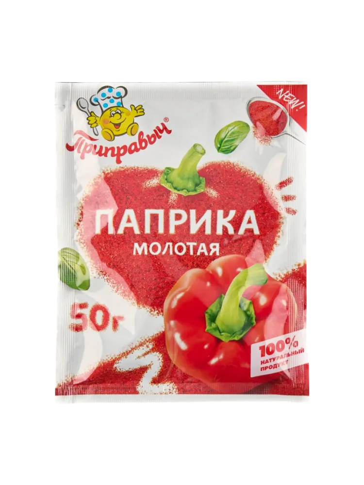 ПРИПРАВА ПРИПРАВЫЧ 50Г ПЕРЕЦ КРАСНЫЙ СЛАДКИЙ